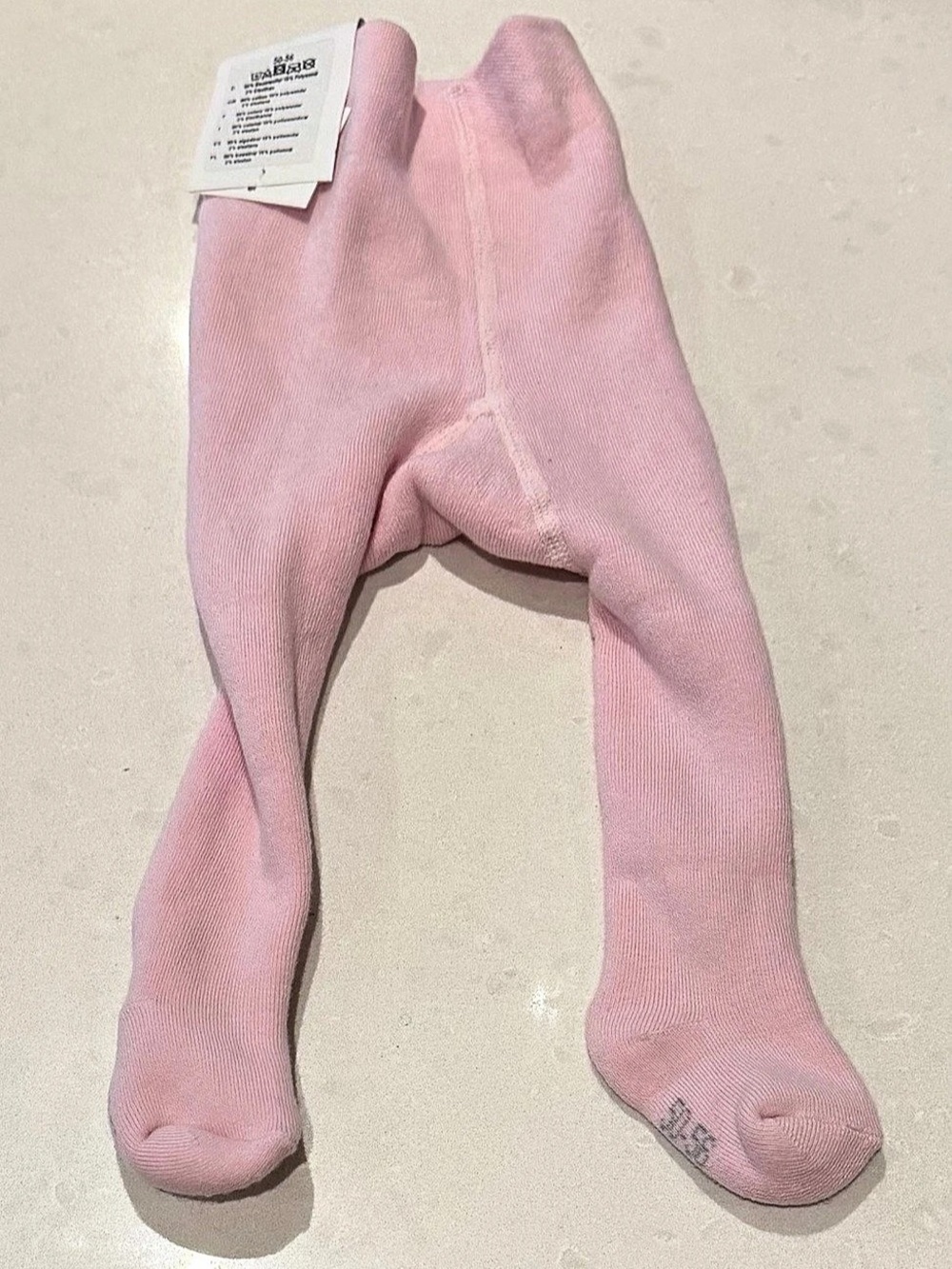 Baby Tights Pink Baby 50-56 Footie